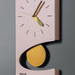 Arti & Mestieri - Horloge Murale Design Moderne À Pendule Eclipse
