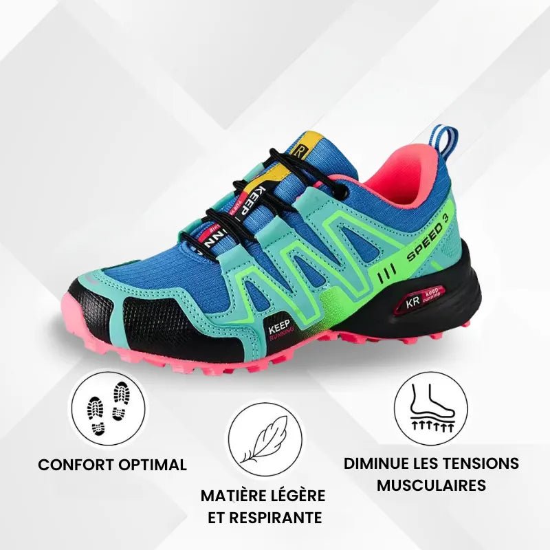 OrthoTrail™ – Chaussures de marche à confort orthopédique femme