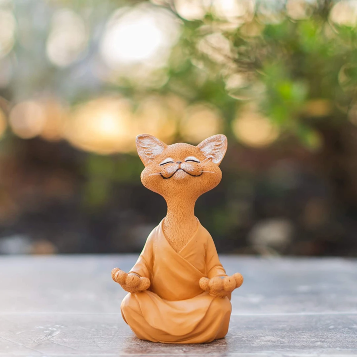 le chat buddha Tchoupi
