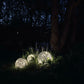 Boules en verre à LED solaires